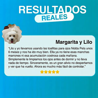 Kit de Toallitas Oculares para Perros