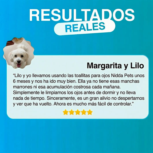 Kit de Toallitas Oculares para Perros
